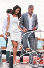 AMAL and George CLOONEY at Holiday in Tremezzo 07/2021