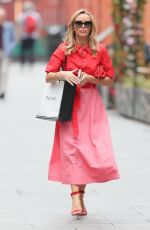 AMANA HOLDEN Leaves Heart Radio Studios in London 07/13/2021