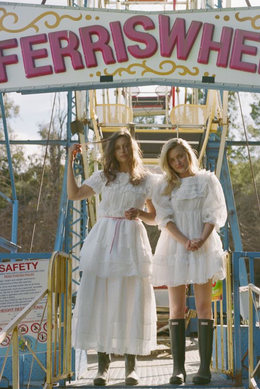 AMANDA and ALYSON MICHALKA for Office Magazine, 2021