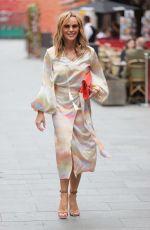 AMANDA HOLDEN at Heart Radio in London 07/15/2021