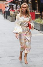 AMANDA HOLDEN at Heart Radio in London 07/15/2021