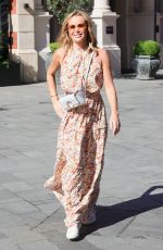 AMANDA HOLDEN at Heart Radio in London 07/16/2021