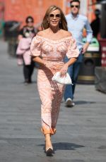 AMANDA HOLDEN Leaves Heart Radio in London 07/02/2021
