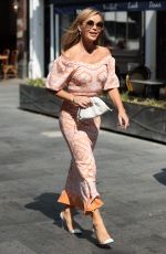 AMANDA HOLDEN Leaves Heart Radio in London 07/02/2021