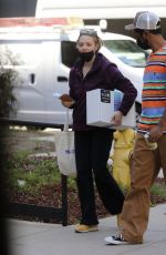 AMANDA SEYFRIED Lunch in a Park in Los Angeles 07/01/2021