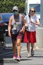 AMANDA SEYFRIED on the Set of The Dropout in Los Angeles 07/09/2021