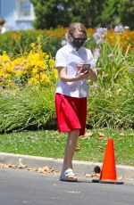 AMANDA SEYFRIED on the Set of The Dropout in Los Angeles 07/09/2021