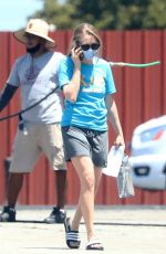 AMANDA SEYFRIED on the Set of The Dropout in Los Angeles 07/20/2021