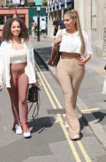 AMBER GILL and ANNA VAKILLI Out in London 07/22/2021