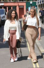 AMBER GILL and ANNA VAKILLI Out in London 07/22/2021