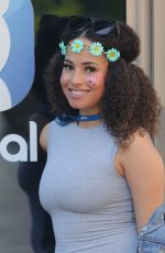 AMBER GILL Arrives at Capital Radio