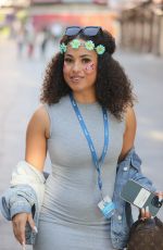 AMBER GILL Arrives at Capital Radio
