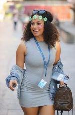 AMBER GILL Arrives at Capital Radio