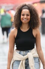 AMBER ROSE Arrives at Capital Radio in London 07/06/2021