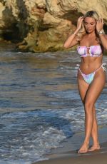 AMBER TURNER in Bikini at a Beach in Mykonos 07/15/2021