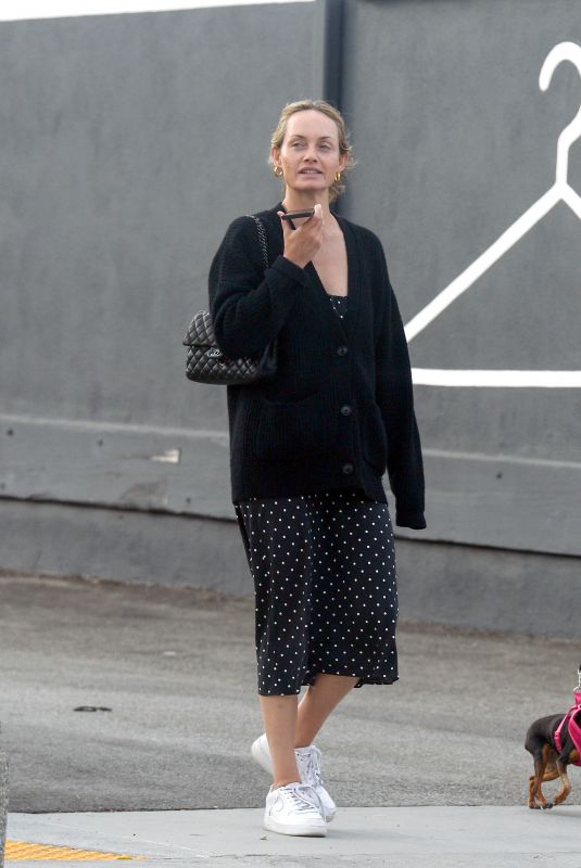 AMBER VALLETTA Out and About in Los Angeles 07/25/2021