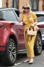 AMY HART Arrives at Theatre in Portsmouth 07/19/2021