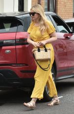 AMY HART Arrives at Theatre in Portsmouth 07/19/2021