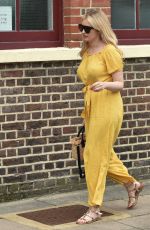 AMY HART Arrives at Theatre in Portsmouth 07/19/2021