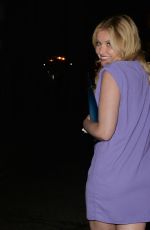 AMY HART Leaves Barbican Theatre in London 07/24/2021