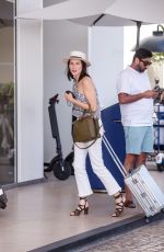 ANA GIRARDOT Arrives at Hotel Martinez at 74th Cannes Film Festival 07/16/2021