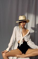 ANASTASIYA SCHEGLOVA on the Set of a Phostoshoot, 2021