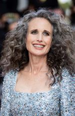 ANDIE MACDOWELL at Annette Screening and Opening Ceremony at 74th Cannes Film Festival 07/06/2021