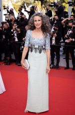 ANDIE MACDOWELL at Annette Screening and Opening Ceremony at 74th Cannes Film Festival 07/06/2021