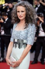 ANDIE MACDOWELL at Annette Screening and Opening Ceremony at 74th Cannes Film Festival 07/06/2021