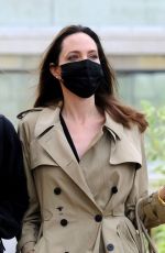 ANGELINA JOLIE Out in Venice 07/30/2021