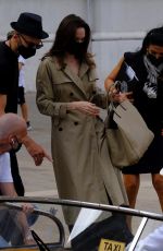 ANGELINA JOLIE Out in Venice 07/30/2021