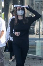 ANGELINA JOLIE Out Shopping at Knoll Home Design in West Hollywood 07/03/2021