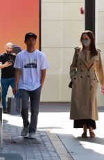 ANGELINA JOLIE Out Shopping with Zahara and Pax at Nordstrom in Los Angeles 07/13/2021