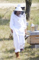 ANGELINA JOLIE Sponsor Women for Bees Project at Graduation Ceremony at Sainte-Baume in Mazaugues 07/21/2021