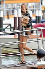 ANJA RUBIK Arrives at Her Hotel in Venice 07/13/2021