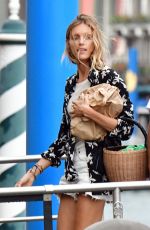 ANJA RUBIK Arrives at Her Hotel in Venice 07/13/2021