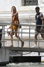 ANJA RUBIK Out and About in Venice 07/14/2021