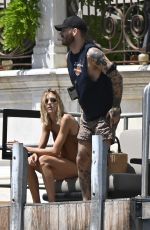 ANJA RUBIK Out and About in Venice 07/14/2021