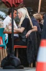 ANNA FARIS Out for Dinner at Tallula
