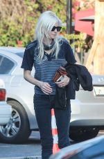 ANNA FARIS Out for Dinner at Tallula