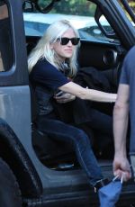 ANNA FARIS Out for Dinner at Tallula