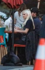 ANNA FARIS Out for Dinner at Tallula