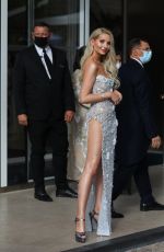 ANNA HILTROP at Martinez Hotel at 74th Cannes Film Festival 07/15/2021