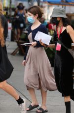 ANNA KENDRICK on the Set of Alice, Darling in Toronto 07/15/2021