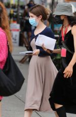 ANNA KENDRICK on the Set of Alice, Darling in Toronto 07/15/2021