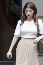ANNA KENDRICK on the set of Alice, Darling in Toronto 07/19/2021
