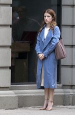 ANNA KENDRICK on the set of Alice, Darling in Toronto 07/19/2021
