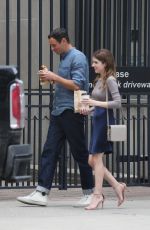 ANNA KENDRICK on the set of Alice, Darling in Toronto 07/19/2021