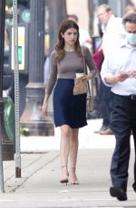 ANNA KENDRICK on the set of Alice, Darling in Toronto 07/19/2021