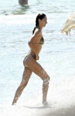 ANNA SAFRONCIK in Bikini at a Beach in Mykonos 04/25/2021